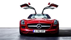 Cars vehicles Mercedes-Benz SLS