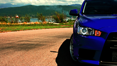 Cars vehicles Mitsubishi Lancer