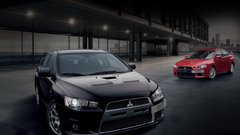 Cars vehicles Mitsubishi Lancer