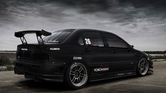 Cars vehicles Mitsubishi Lancer