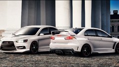 Cars vehicles mitsubishi lancer Evo X