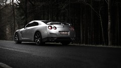 Cars vehicles Nissan GT-R R35