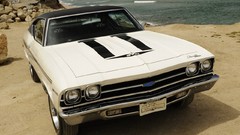 Cars vehicles old cars muscle cars white cars