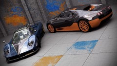 Cars vehicles pagani zonda Supercars Italian bugatti veyron