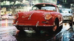 Cars vehicles red cars vintage cars