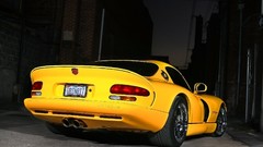 Cars vehicles sports cars dodge viper yellow cars