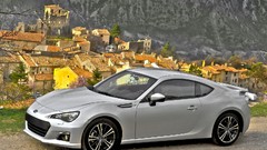 Cars vehicles subaru brz silver cars