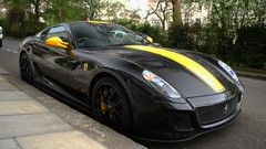 Cars vehicles sydney harbour bridge Ferrari 599 GTO