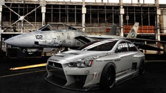 Cars vehicles tomcat f-14 tomcat mitsubishi lancer Mitsubishi 
