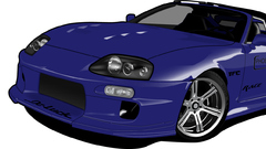 Cars vehicles Toyota supra