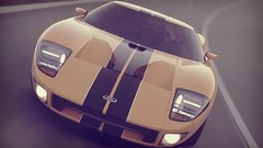 Cars vintage concept art ford gt