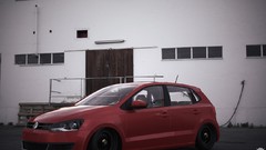 Cars Volkswagen 3d renders 3DS Max Polo 6R TSI