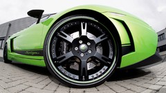 Cars wheels close-up Lamborghini races Rims