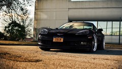 Cars wheels Corvette vehicles automobiles