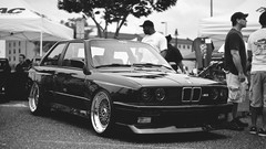 Cars wheels Engines colors monochrome BMW E30