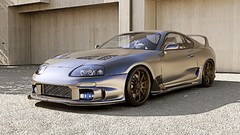 Cars wheels Garages vehicles Toyota supra