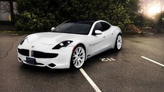 Cars wheels Speed races vehicles racing cars Fisker Karma 