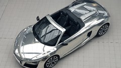 Cars wheels Speed Spyder audi r8 races chrome vehicles racing 