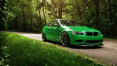 Cars wheels Speed vehicles forests green cars