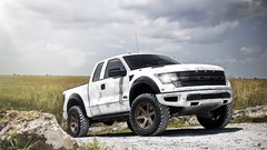 Cars wheels SUV rally vehicles 4x4 automobiles Ford F-150 SVT 