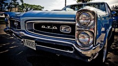 Cars wheels transportation vehicles pontiac gto automobiles