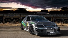 Cars wheels vehicles automobiles Mitsubishi Lancer Evolution X 