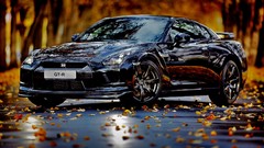 Cars wheels vehicles automobiles Nissan GT-R R35