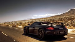 Cars wheels vehicles automobiles Porsche Carrera GT