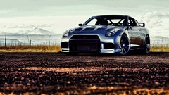 Cars wheels vehicles sports cars automobiles Nissan GT-R R35