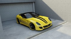 Cars wheelsandmore Ferrari 599 yellow cars Ferrari 599 GTO