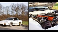 Cars widescreen nissan silvia multiscreen white cars JDM 