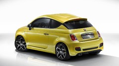 Cars Zagato concept art yellow cars Fiat 500 Coupé