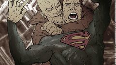 Cartoon dc comics superman