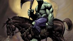 Cartoon Hulk comic Character