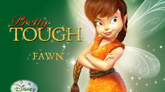 Cartoon pretty tough fawn