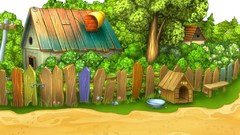 Cartoonish digital art artwork