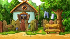 Cartoonish digital art artwork