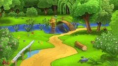 Cartoonish digital art artwork