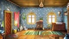 Cartoonish digital art artwork