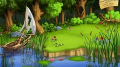 Cartoonish digital art artwork