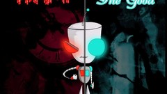 Cartoons blue red Robots