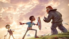Cartoons captain america superheroes