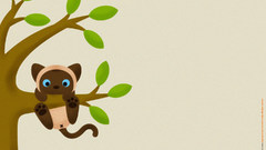 Cartoons cats siamese