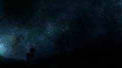 Cartoons dark Stars skyscapes