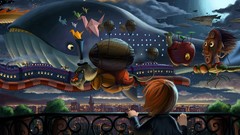 Cartoons fantasy art