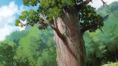Cartoons hayao miyazaki Trees