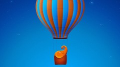 Cartoons hot air balloons