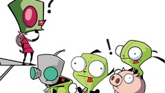 Cartoons Invader Zim vectors