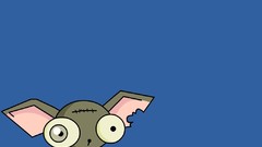 Cartoons minimalistic Invader Zim