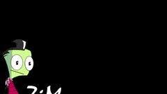 Cartoons minimalistic Invader Zim